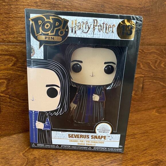 FUNKO Harry Potter Snape Pop Pin - Picture 1 of 5